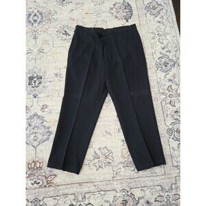 #492 Savane Motion Men's 38x29 100% Cotton black chinos dress pants